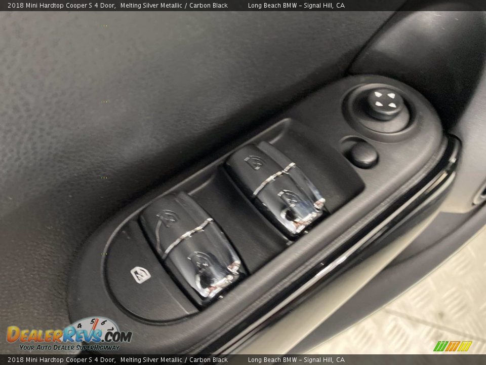2018 Mini Hardtop Cooper S 4 Door Melting Silver Metallic / Carbon Black Photo #14