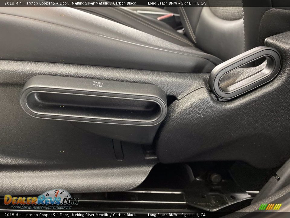 2018 Mini Hardtop Cooper S 4 Door Melting Silver Metallic / Carbon Black Photo #15