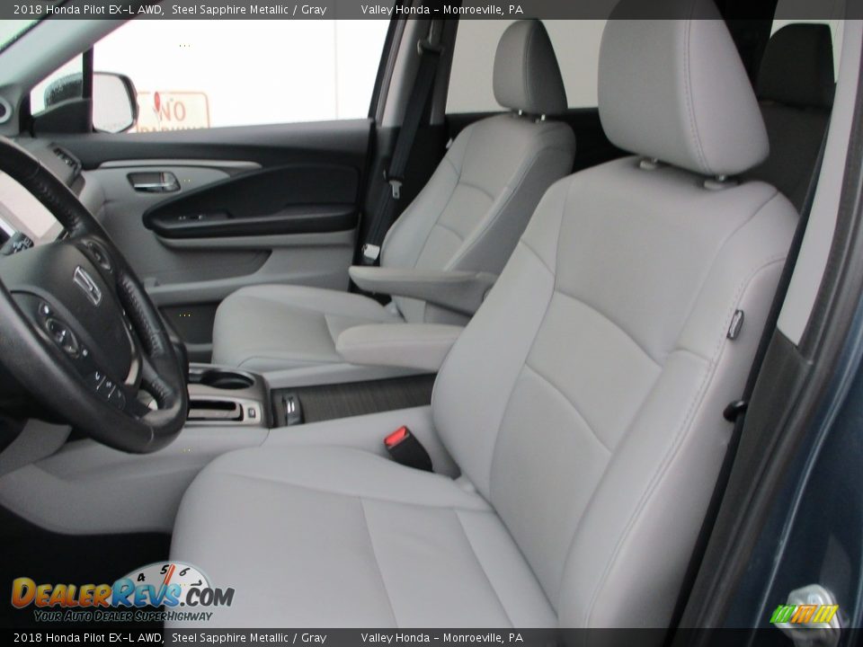 Front Seat of 2018 Honda Pilot EX-L AWD Photo #11