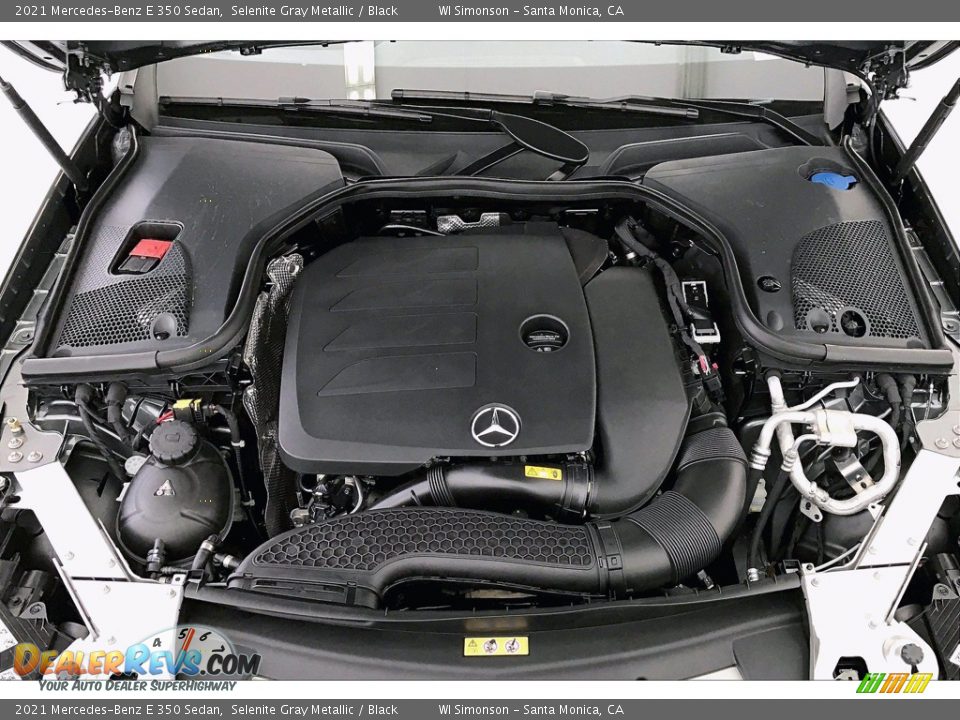 2021 Mercedes-Benz E 350 Sedan Selenite Gray Metallic / Black Photo #9