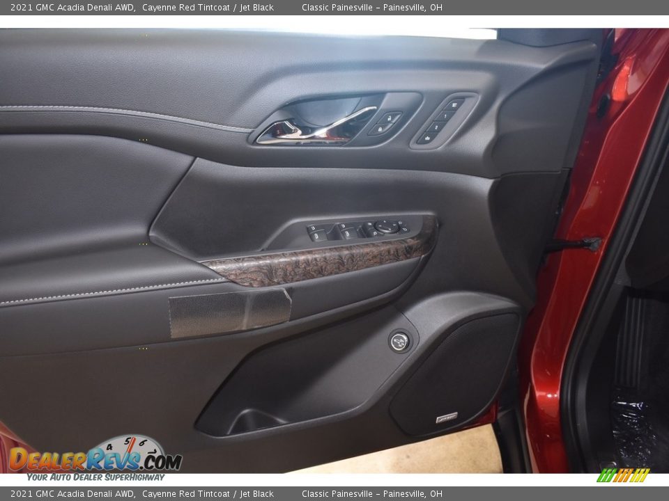 2021 GMC Acadia Denali AWD Cayenne Red Tintcoat / Jet Black Photo #10