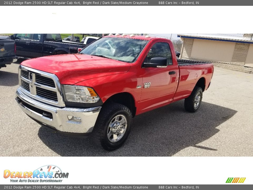 Front 3/4 View of 2012 Dodge Ram 2500 HD SLT Regular Cab 4x4 Photo #1