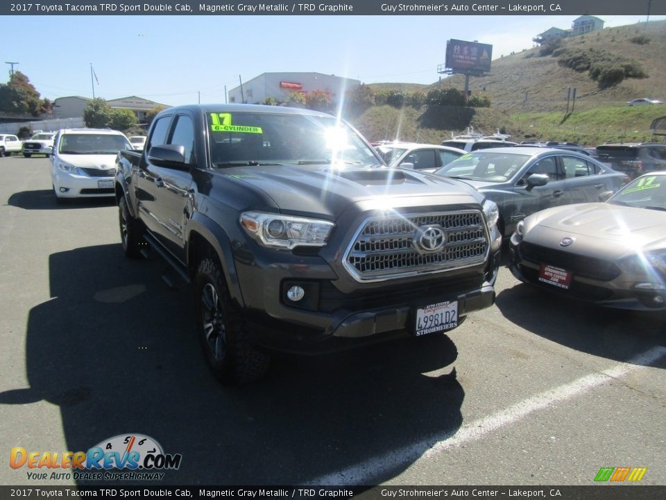 2017 Toyota Tacoma TRD Sport Double Cab Magnetic Gray Metallic / TRD Graphite Photo #1