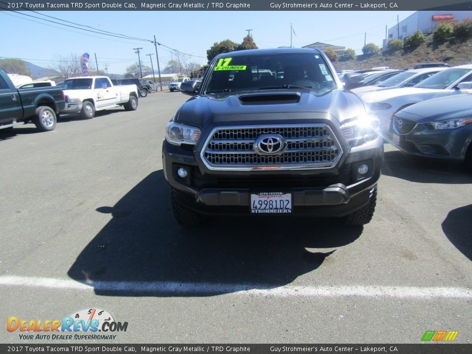 2017 Toyota Tacoma TRD Sport Double Cab Magnetic Gray Metallic / TRD Graphite Photo #2