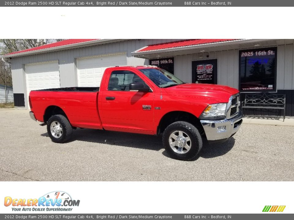 Bright Red 2012 Dodge Ram 2500 HD SLT Regular Cab 4x4 Photo #6