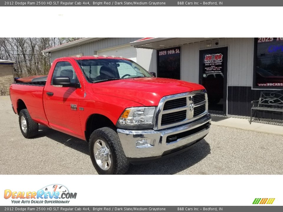 Bright Red 2012 Dodge Ram 2500 HD SLT Regular Cab 4x4 Photo #7