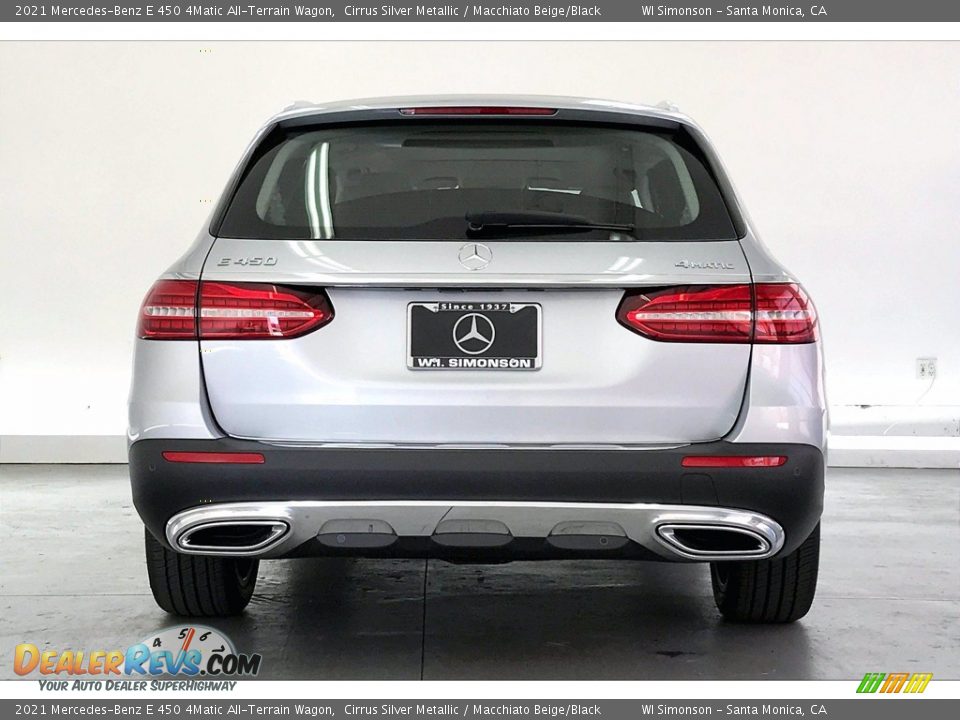 2021 Mercedes-Benz E 450 4Matic All-Terrain Wagon Cirrus Silver Metallic / Macchiato Beige/Black Photo #3