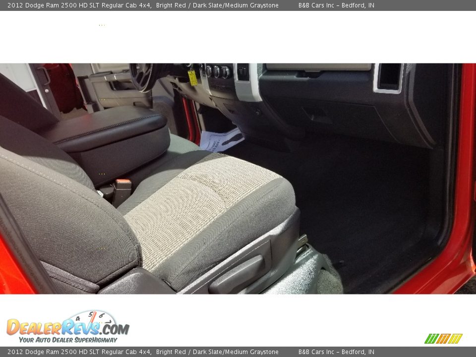 Front Seat of 2012 Dodge Ram 2500 HD SLT Regular Cab 4x4 Photo #23
