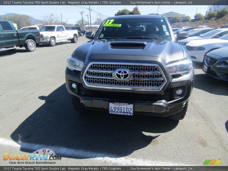 2017 Toyota Tacoma TRD Sport Double Cab Magnetic Gray Metallic / TRD Graphite Photo #20