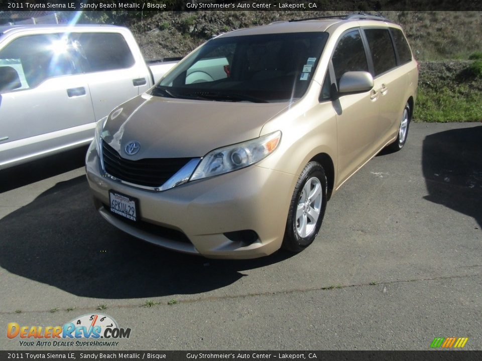 2011 Toyota Sienna LE Sandy Beach Metallic / Bisque Photo #2