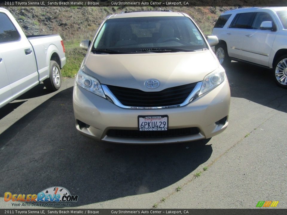 2011 Toyota Sienna LE Sandy Beach Metallic / Bisque Photo #3