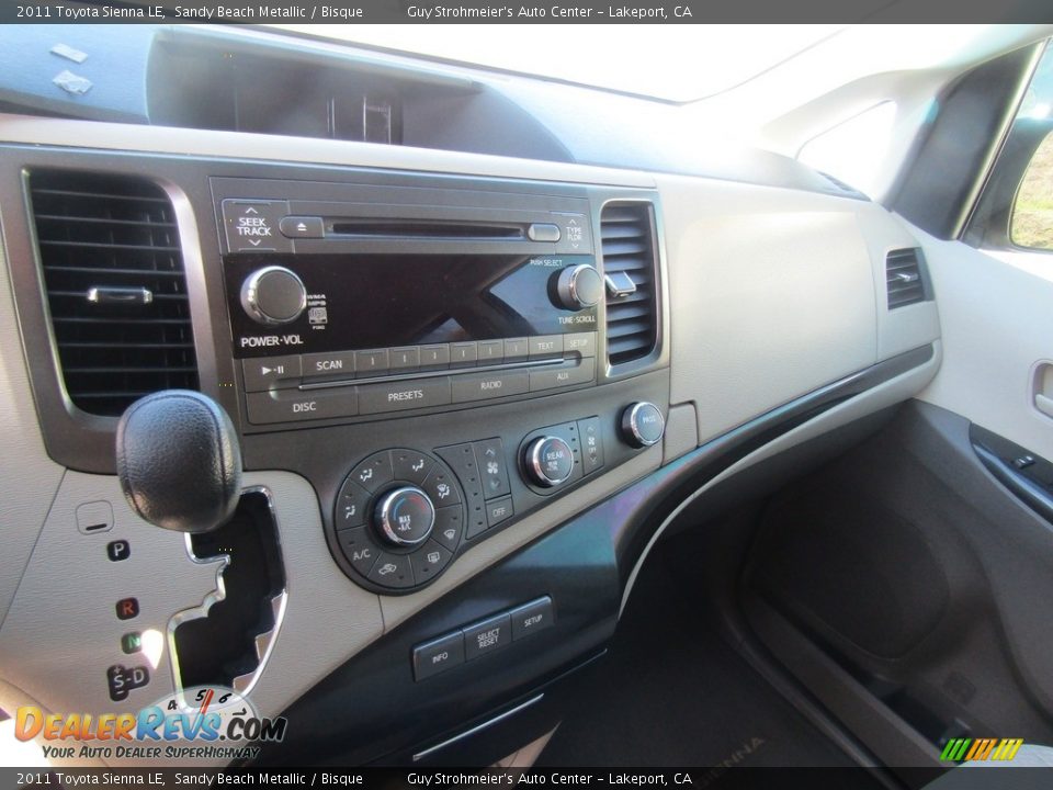 2011 Toyota Sienna LE Sandy Beach Metallic / Bisque Photo #8