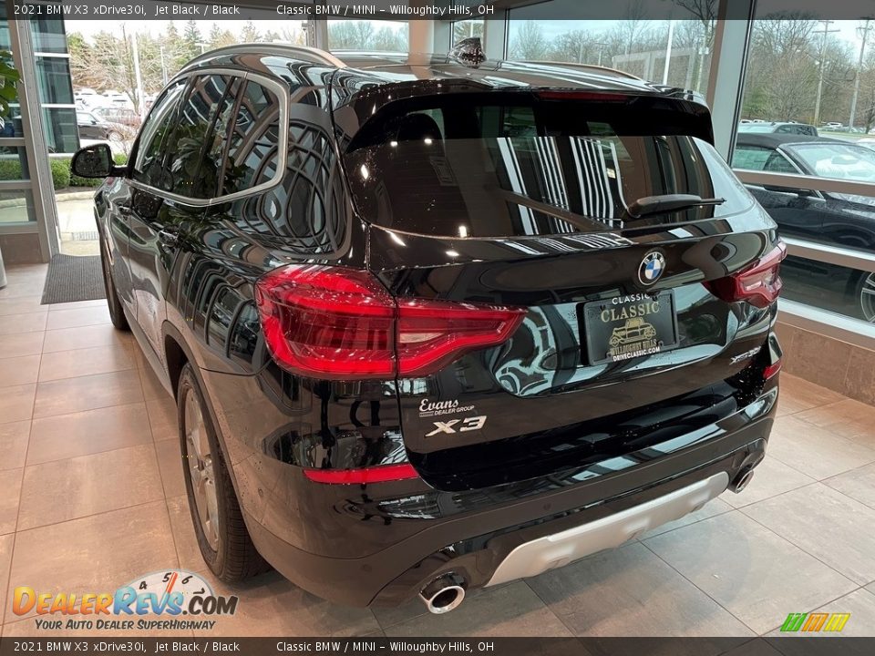 2021 BMW X3 xDrive30i Jet Black / Black Photo #2