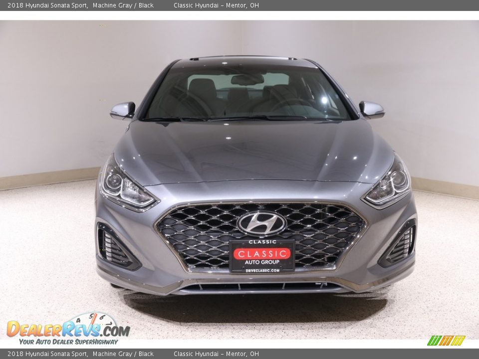 2018 Hyundai Sonata Sport Machine Gray / Black Photo #2