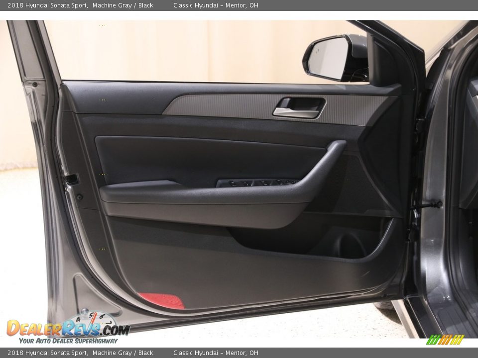 2018 Hyundai Sonata Sport Machine Gray / Black Photo #4