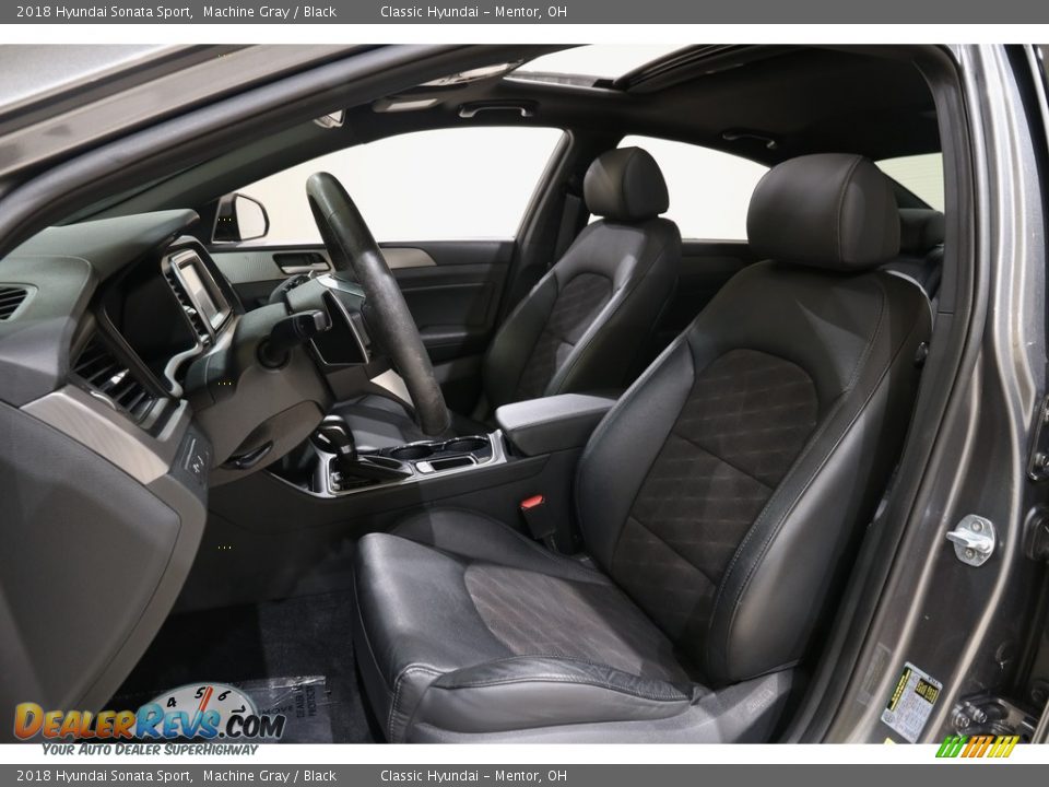 2018 Hyundai Sonata Sport Machine Gray / Black Photo #5