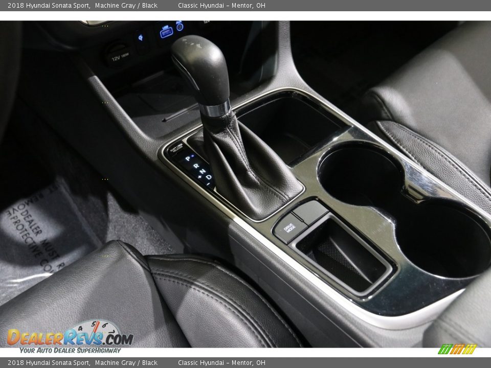 2018 Hyundai Sonata Sport Machine Gray / Black Photo #13