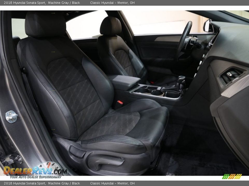 2018 Hyundai Sonata Sport Machine Gray / Black Photo #14
