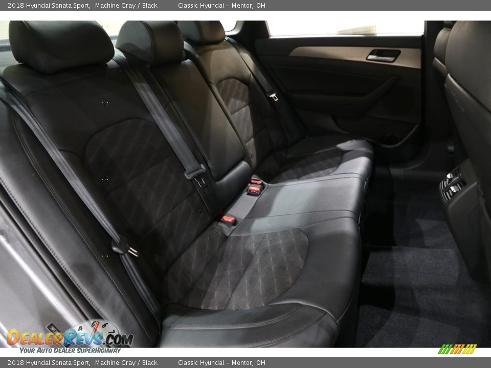 2018 Hyundai Sonata Sport Machine Gray / Black Photo #15