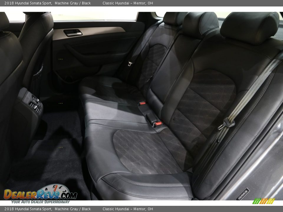 2018 Hyundai Sonata Sport Machine Gray / Black Photo #16