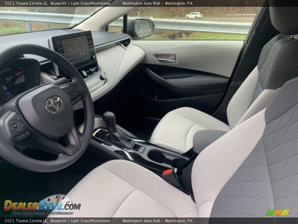 2021 Toyota Corolla LE Blueprint / Light Gray/Moonstone Photo #4