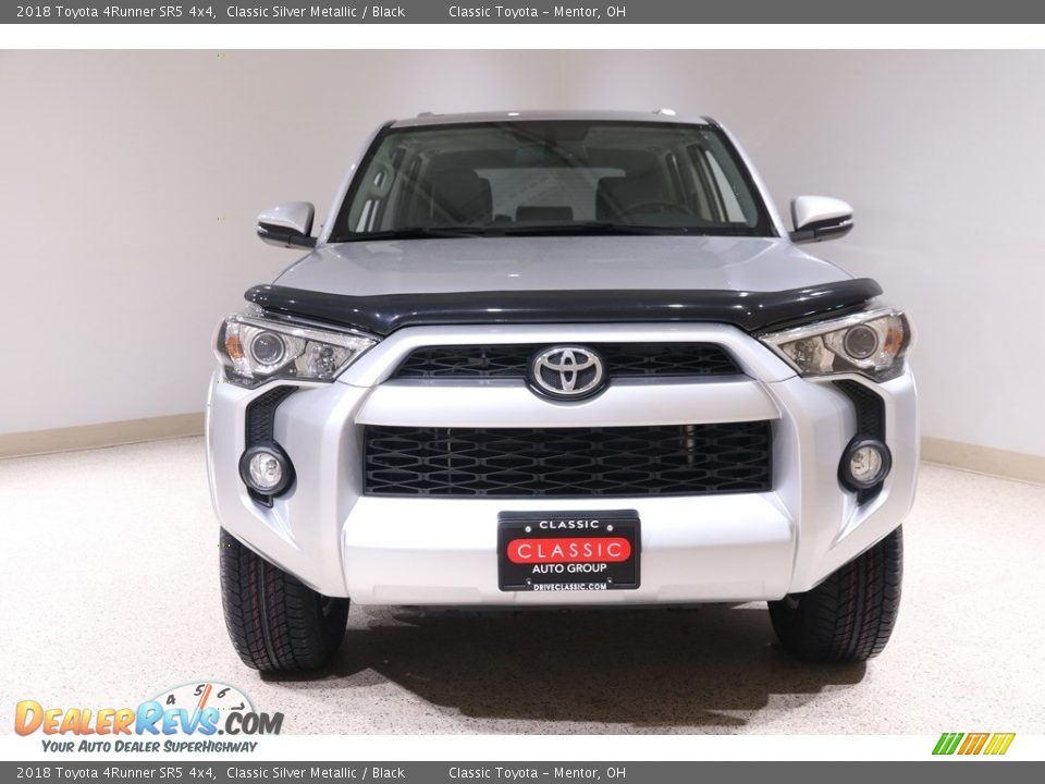 2018 Toyota 4Runner SR5 4x4 Classic Silver Metallic / Black Photo #2
