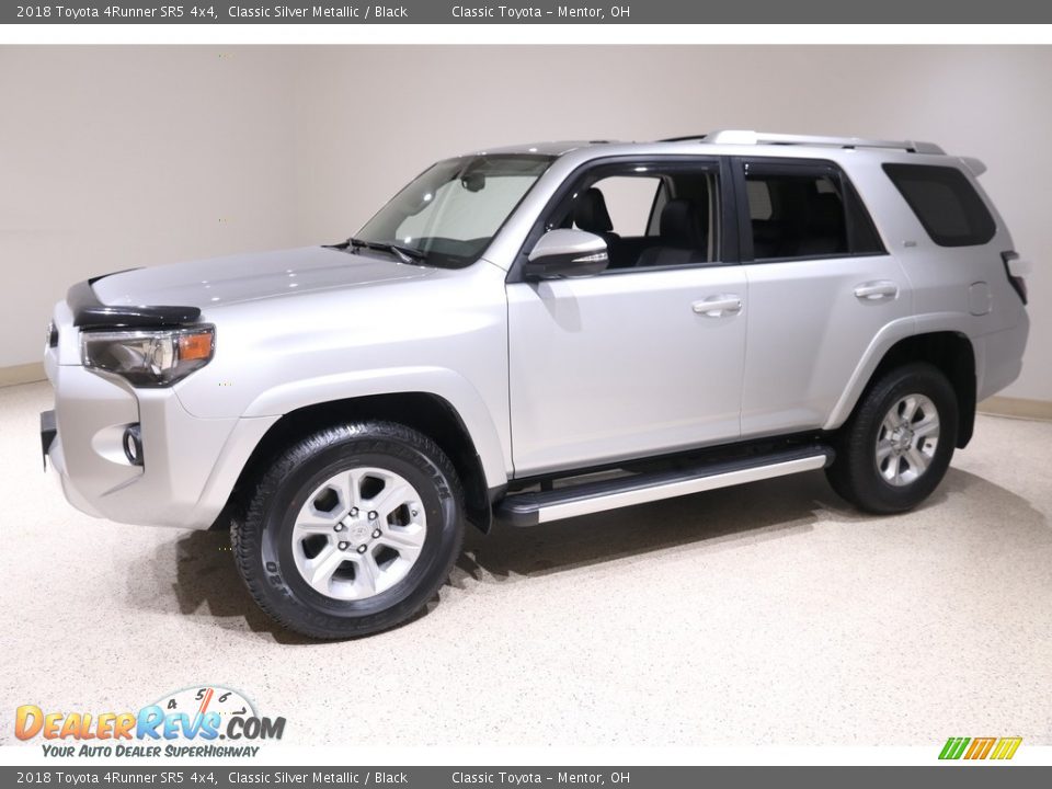 2018 Toyota 4Runner SR5 4x4 Classic Silver Metallic / Black Photo #3
