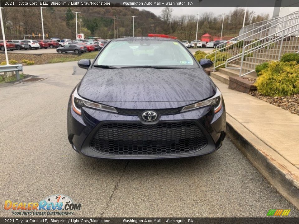 2021 Toyota Corolla LE Blueprint / Light Gray/Moonstone Photo #13