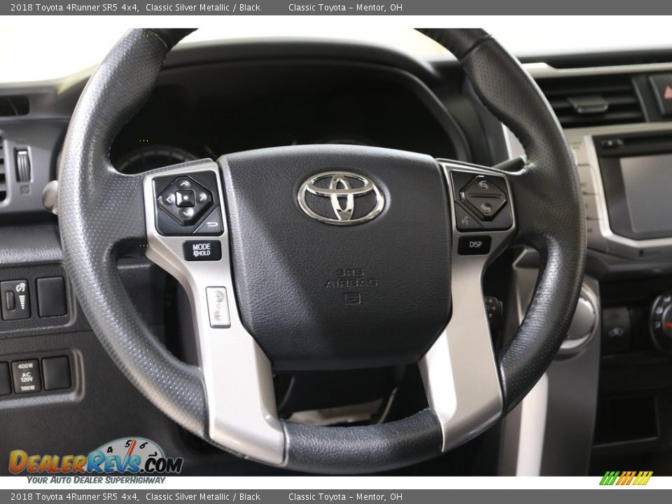 2018 Toyota 4Runner SR5 4x4 Classic Silver Metallic / Black Photo #7