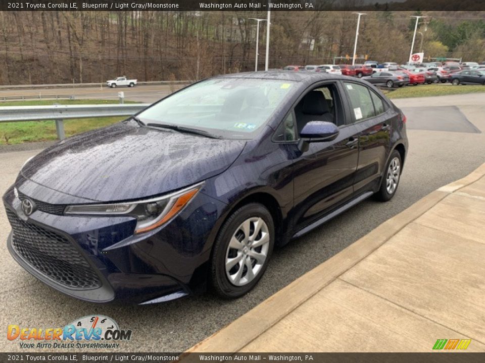 2021 Toyota Corolla LE Blueprint / Light Gray/Moonstone Photo #14