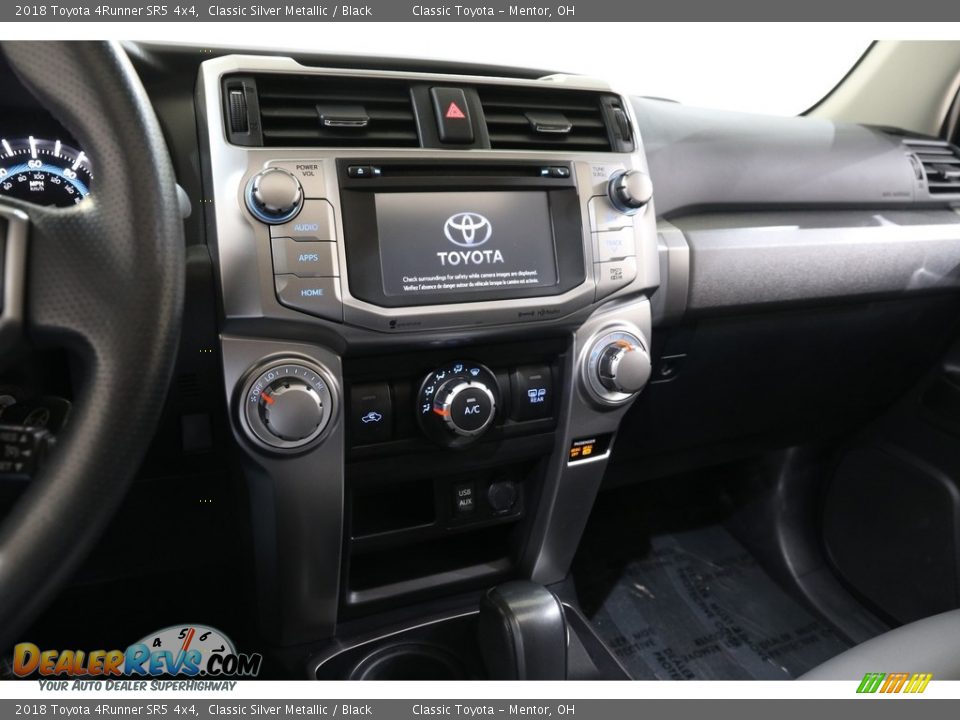 2018 Toyota 4Runner SR5 4x4 Classic Silver Metallic / Black Photo #9