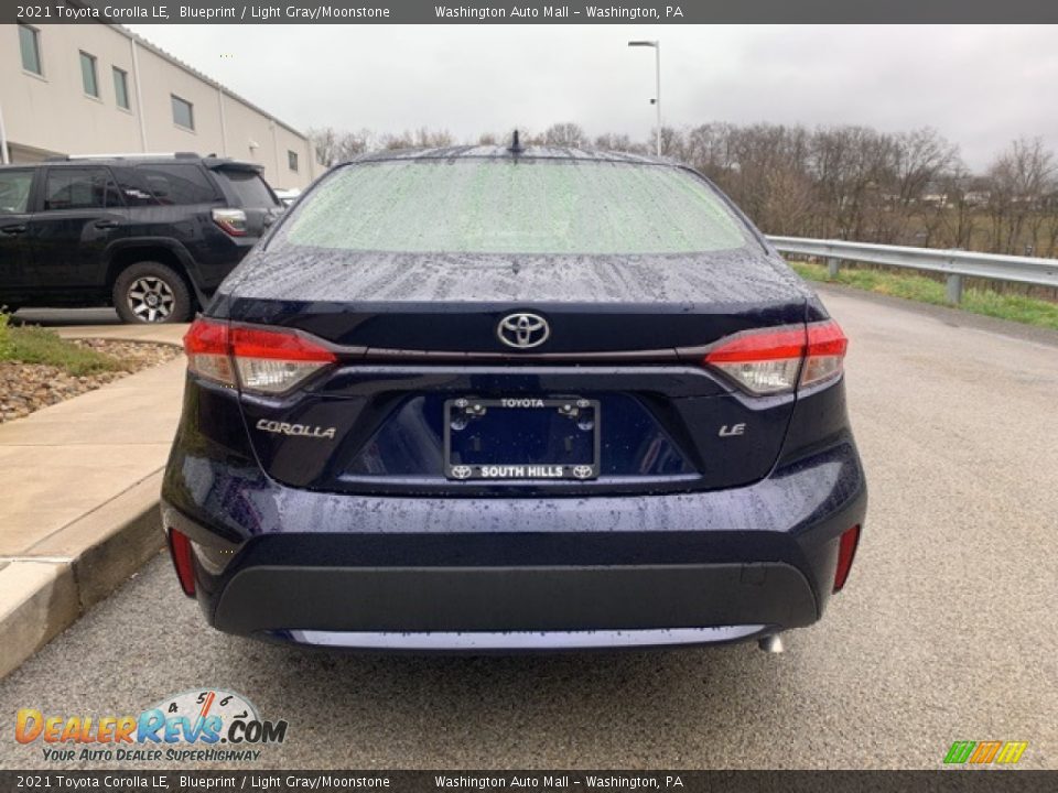 2021 Toyota Corolla LE Blueprint / Light Gray/Moonstone Photo #16