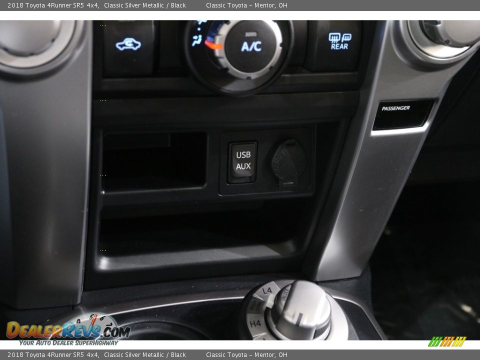 2018 Toyota 4Runner SR5 4x4 Classic Silver Metallic / Black Photo #14