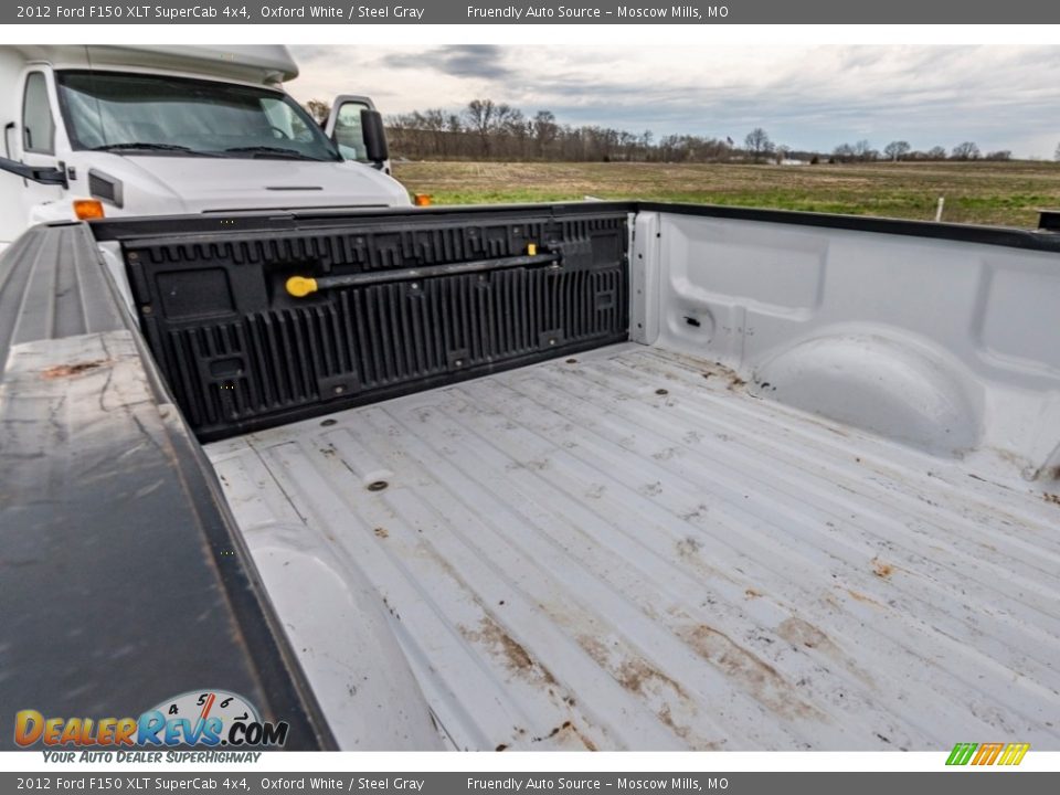 2012 Ford F150 XLT SuperCab 4x4 Oxford White / Steel Gray Photo #26