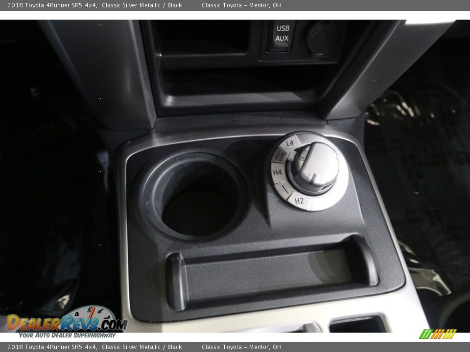 2018 Toyota 4Runner SR5 4x4 Classic Silver Metallic / Black Photo #16