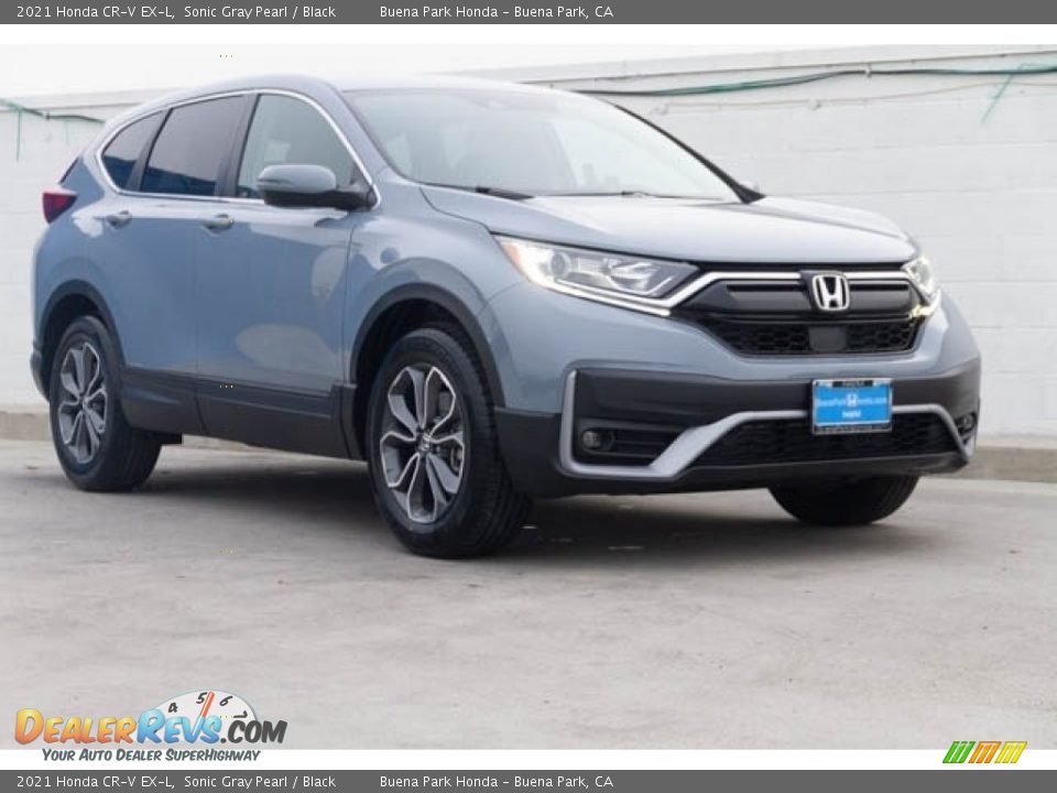 2021 Honda CR-V EX-L Sonic Gray Pearl / Black Photo #1