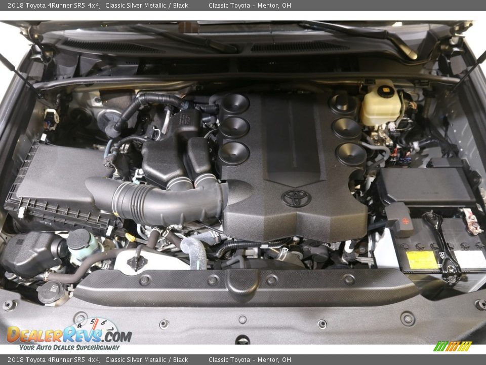 2018 Toyota 4Runner SR5 4x4 Classic Silver Metallic / Black Photo #22