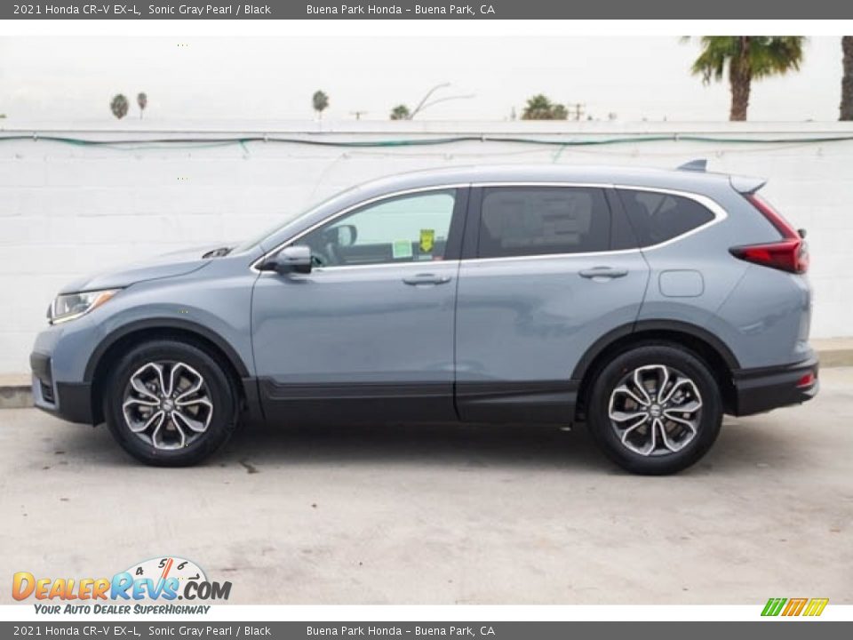 2021 Honda CR-V EX-L Sonic Gray Pearl / Black Photo #4