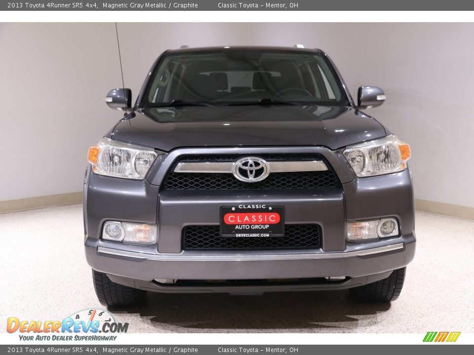 2013 Toyota 4Runner SR5 4x4 Magnetic Gray Metallic / Graphite Photo #2