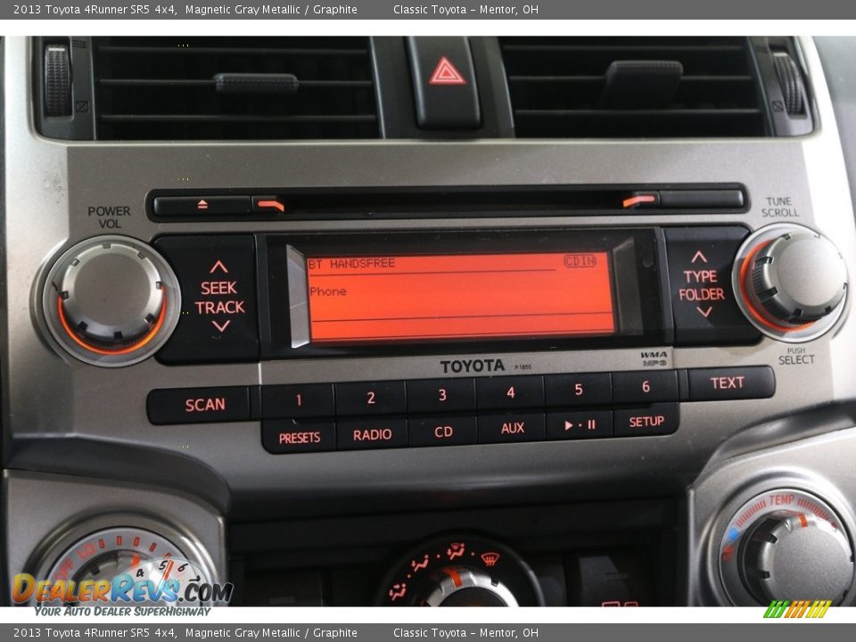 2013 Toyota 4Runner SR5 4x4 Magnetic Gray Metallic / Graphite Photo #10