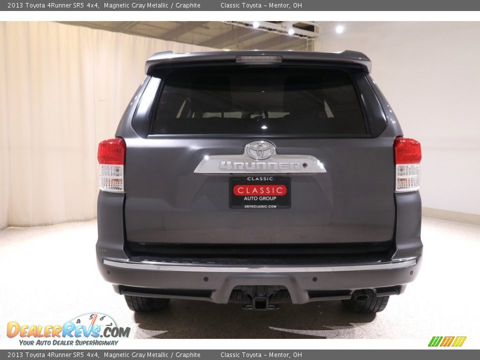 2013 Toyota 4Runner SR5 4x4 Magnetic Gray Metallic / Graphite Photo #18