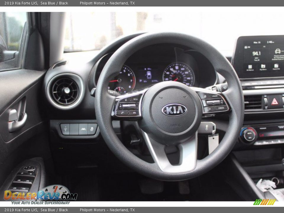 2019 Kia Forte LXS Sea Blue / Black Photo #21