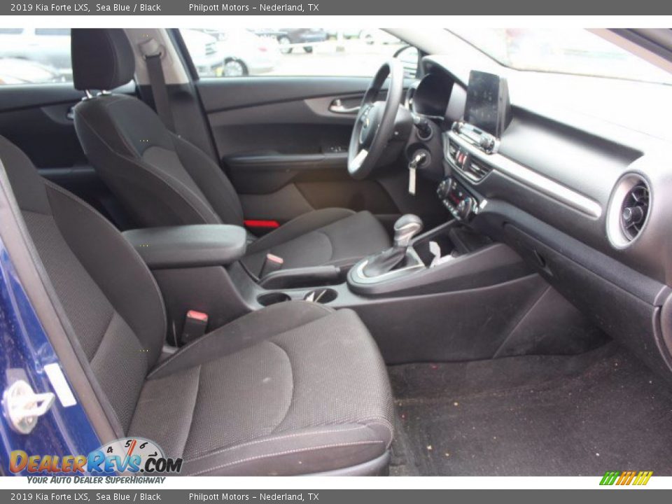 2019 Kia Forte LXS Sea Blue / Black Photo #26
