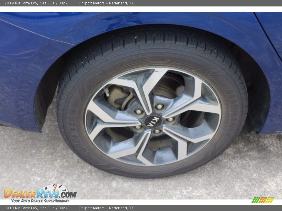 2019 Kia Forte LXS Sea Blue / Black Photo #29