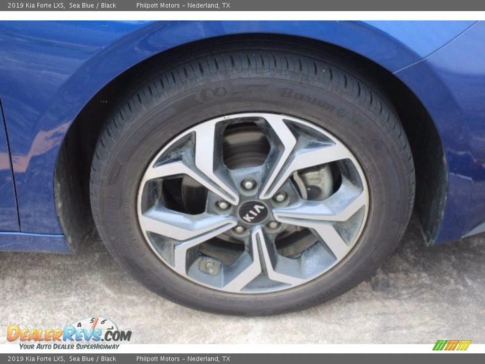 2019 Kia Forte LXS Sea Blue / Black Photo #30