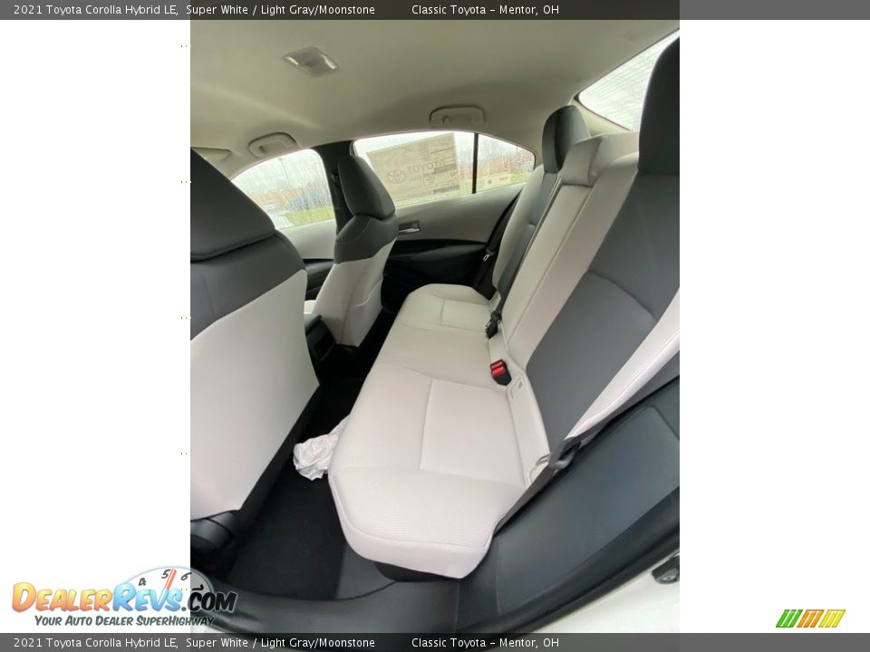 2021 Toyota Corolla Hybrid LE Super White / Light Gray/Moonstone Photo #3