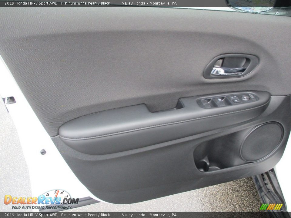 2019 Honda HR-V Sport AWD Platinum White Pearl / Black Photo #10