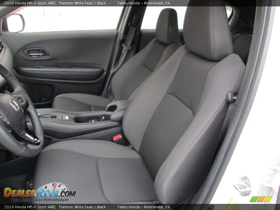 2019 Honda HR-V Sport AWD Platinum White Pearl / Black Photo #11
