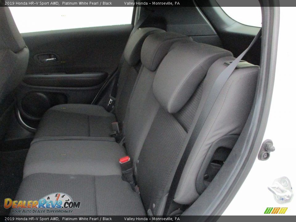 2019 Honda HR-V Sport AWD Platinum White Pearl / Black Photo #12