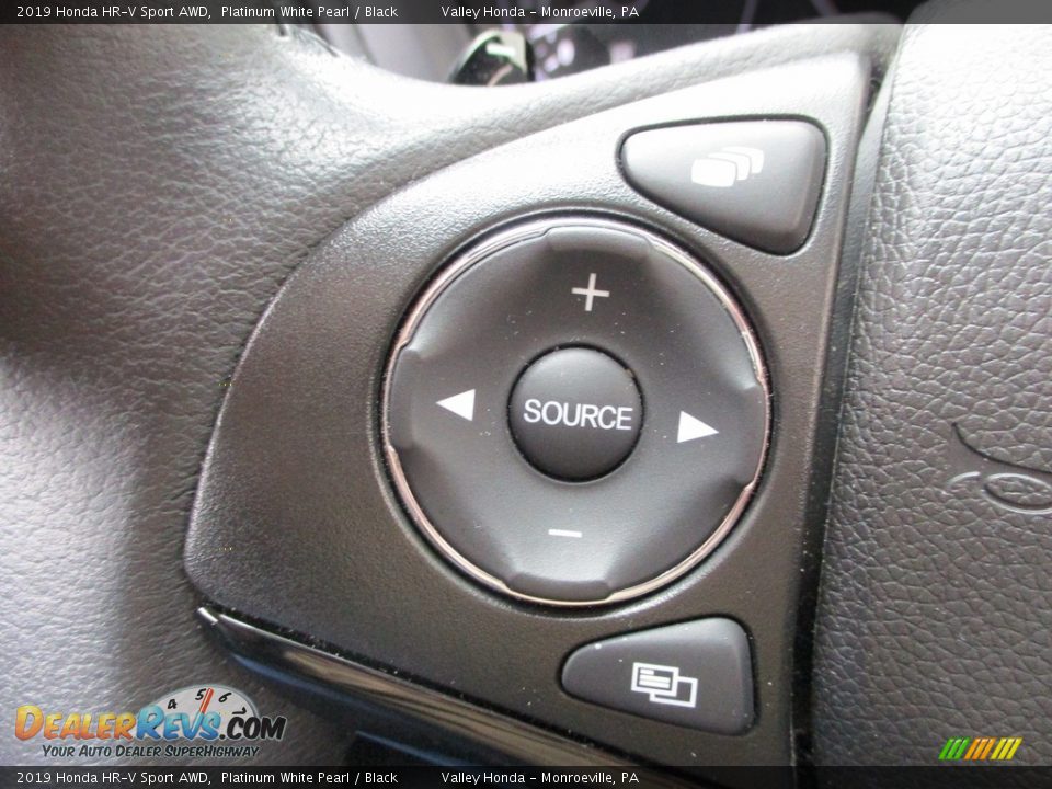 2019 Honda HR-V Sport AWD Platinum White Pearl / Black Photo #18